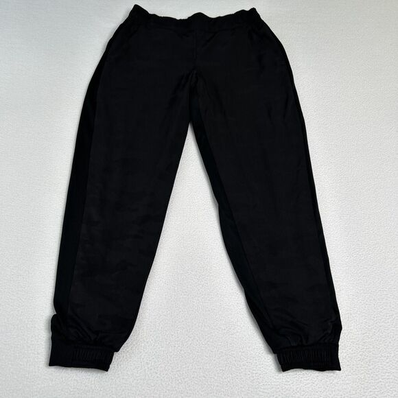 Athleta Womens Size 4P Brooklyn Lined Black Camo Jogger Pants - Picture 2 of 7